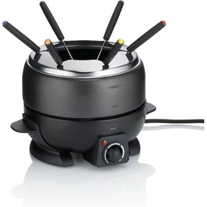 Fondue Set, Elektrisch, 6 Personen, Zwart - Kela | Simplon