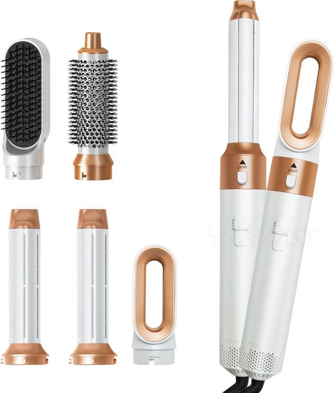 5 in 1 multi styler - trendy airstyler - Wit/Goud