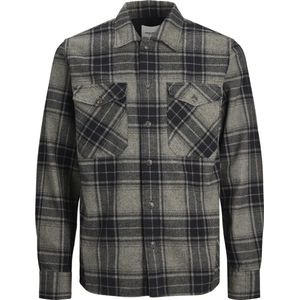 Jack & Jones Overhemd Jjeeddie Overshirt Ls Noos 12235986 Sedona Sage Mannen Maat - S