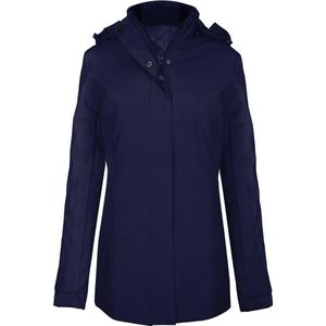 Kariban Dames/dames Parka-jas (Marine)