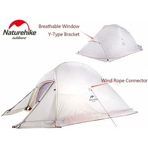 Wildor® Tent - Camping - Sneeuwtent -2 Personen - Draagbaar - Slaaptent - Bijzettent - 1.6kg - 1 cabine