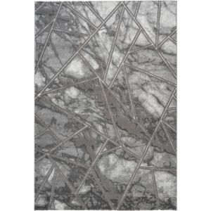 Lalee Marmaris | Modern Vloerkleed Laagpolig | Silver | Tapijt | Karpet | Nieuwe Collectie 2024 | Hoogwaardige Kwaliteit | 200x290 cm
