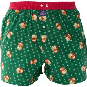 McAlson Boxershort Carol Green Christmas Kerst L - Giftbox