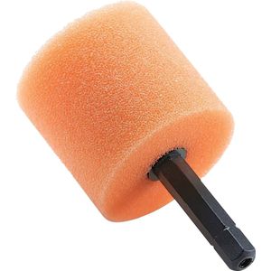 FLEX - PZ-0 35 HEX VE5 - Polishing Sponge Round for FLEX PXE80 - Orange - Soft