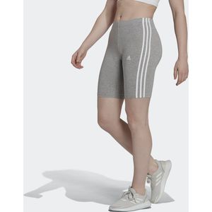 adidas Sportswear Essentials 3-Stripes Fietsshort - Dames - Grijs- M
