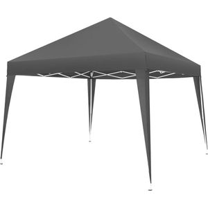 Opvouwbaar Tuinpaviljoen 3x3 Waterafstotend met Verstelbare Poot Constructie - Ideaal voor Tuin, Festival en Camping