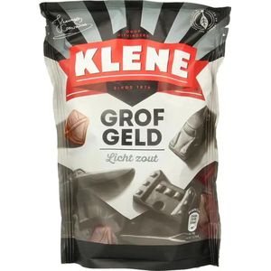 KLENE GROF GELD DROP LICHT ZOUT 210GRAM 2 STUKS