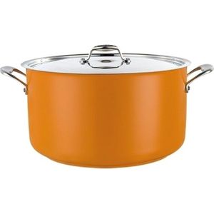 Pujadas Kookpan Middel Ø32cm - 14 Liter - RVS - 720565 - Horeca & Professioneel