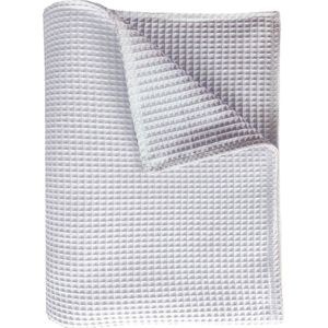 BINK Bedding ledikantdeken Pique (Wafel) dubbelzijdig wit/wit 100 x 150 cm