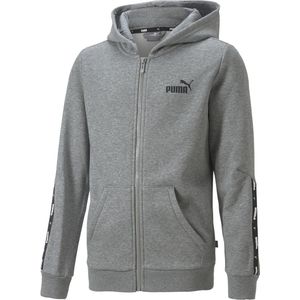 PUMA ESS Tape Full-Zip Hoodie FL B Jongens Trui - Maat 140