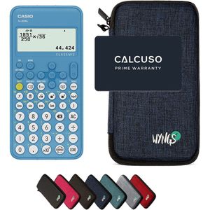 CALCUSO Basispakket blauw met rekenmachine Casio FX-82NL