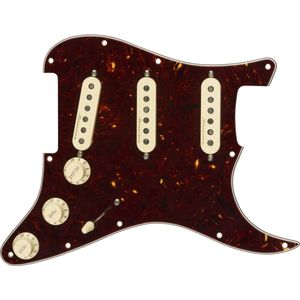 Fender Pre-Wired Strat Pickguard Vintage Noiseless SSS (Tortoise Shell) - Single-coil pickup voor gitaren