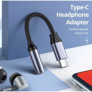 OnpointShop® USB C naar AUX kabel / Geschikt voor Samsung/Huawei/Xiaomi / USB C naar Jack