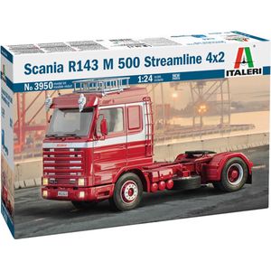 1:24 Italeri 3950 Scania R143 M 500 V8 Streamline 4x2 Truck Plastic Modelbouwpakket