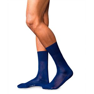 FALKE No. 9 Pure Fil d Ecosse herensokken - blauw (royal blue) - Maat: 47-48