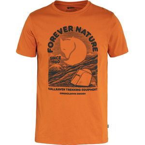 Fjällräven Fjällräven Equipment T-shirt M - Sunset orange - Outdoor Kleding - Fleeces en Truien - T-Shirt