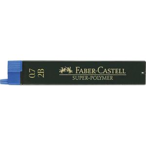Faber-Castell potloodstiftjes - Super-Polymer - 0,7mm - 2B - 12 stuks - FC-120702