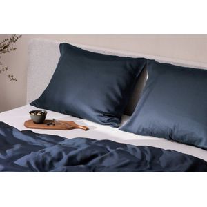 CLARYSSE Dekbedovertrek Grace 260x240 cm (middernacht oceaan 3049) zonder slopen
