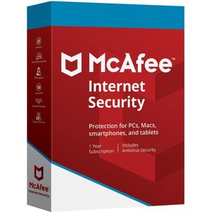 McAfee Internet security | Onbeperkt aantal apparaten | 1 Jaar