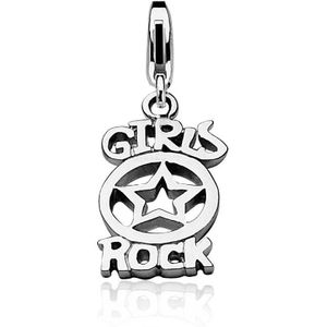 Zinzi zilveren bedel Girls Rock CHARMS273