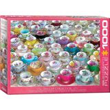 Eurographics puzzel Tea Cups Collection - 1000 stukjes