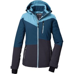 Killtec dames ski jas - ski-jas dames - 41628 - licht blauw/blauw/donkerblauw - maat 38