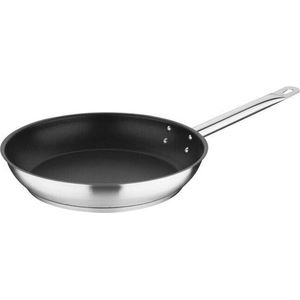 Vogue Platinum Plus Teflon Anti-Aanbak RVS Koekenpan 28cm - Vogue FC097 - Horeca & Professioneel