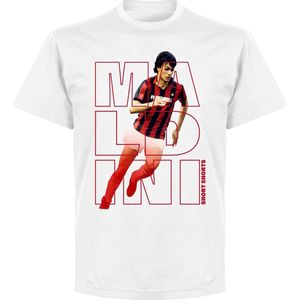 Maldini Short Shorts T-shirt - Wit - 3XL