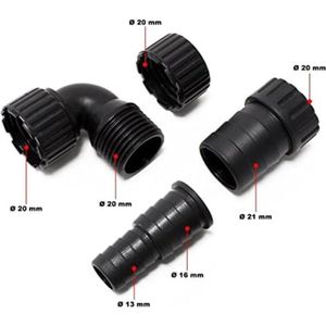 Solacis Fonteinpomp - Vijverpomp voor in vijver - Fonteinpomp vijver - 1500L/u - Fontein pomp - Must have voor in uw vijver!