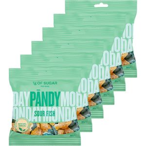 Pandy | Candy | Sour Fish | 6 stuks | 6 x 50 g