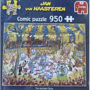 Jumbo Jan van Haasteren comic puzzle 950 stukjes The acrobat circus puzzel