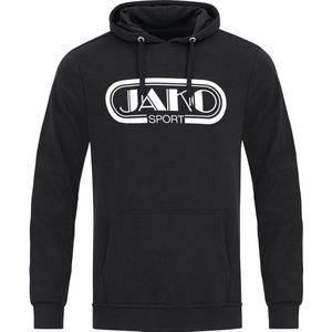 Jako Retro Sweater Met Kap Heren - Zwart | Maat: 4XL