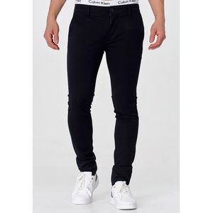 Akkad - chinos - Pantalon - Indicode - Zwart - maat: 29/34