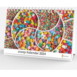 Bureaukalender 2024 - Snoep - 20x12cm - 300gms