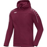 Jako - Hooded Jacket Classico Junior - Jas met kap Classico - 152 - Rood