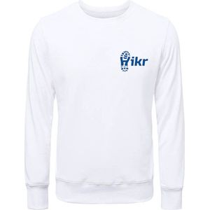Hikr® Trui - Wandeltrui - Outdoor sweater - Sporttrui - Warme trui heren & dames - 100% Katoen - Warm - Hiking & Wandelen