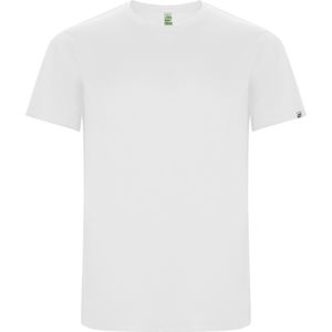 Wit unisex sportshirt korte mouwen 'Imola' merk Roly maat XL