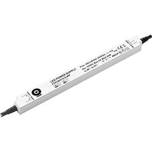 LED voeding - 12V - 5A - IP67 - Ultradun