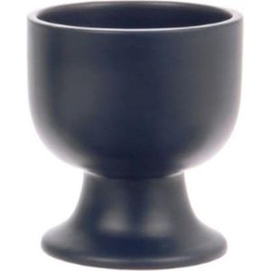HKliving - ACE6804 - Bold&Basic Ceramics - Ice Coupe - Mug on Base - Matt Blue