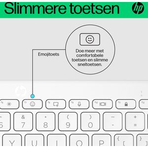 HP 350 Compact - Toetsenbord - Multi-Device - Bluetooth Keyboard - AZERTY