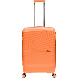 North Pioneer Harde koffer / Trolley / Reiskoffer - 66 cm (Medium) - Copenhagen - Oranje