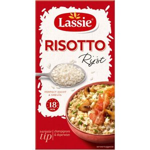 Lassie Risotto rijst 4 pakken x 400 gram