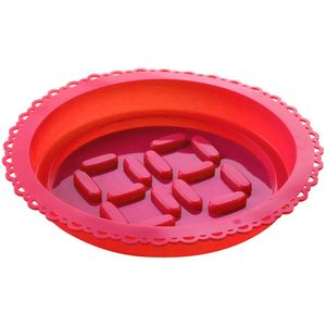 E-my Dessert Roundy - Bakvorm - Siliconen - Rood