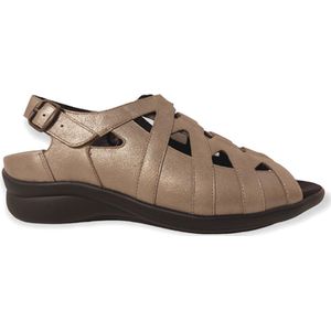 Durea Sandaal 7284 218 8164 Wijdte H Licht Brons