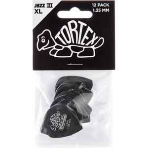 Jim Dunlop - Tortex Jazz III XL - Plectrum - 1.35 mm - 12-pack