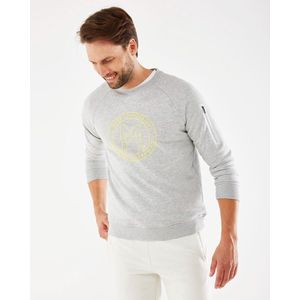 Crewneck Sweater Mannen - Grijs - Maat M