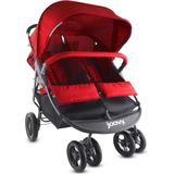 Joovy Scooter X2 - Duo Buggy - Dubbele Buggy - Rood