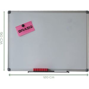 BRASQ Whiteboard 90x120cm