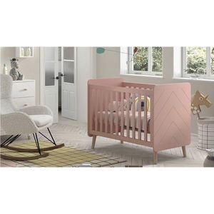 Vipack Babyledikant Billy - 60 x 120 cm - roze