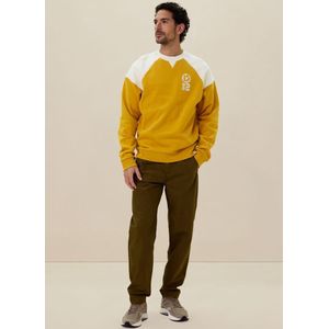 Sissy-Boy - Donkergroene mid-rise chino met elastische taille